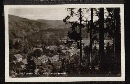 Altenbrak i. Bodetal. Blick v. Philosophenweg