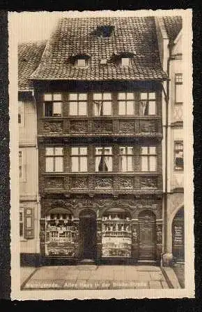 Wernigerode. Altes Haus in der Breite Strasse