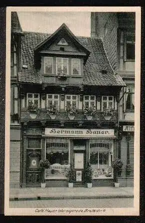 Wernigerode. Cafe Hauer