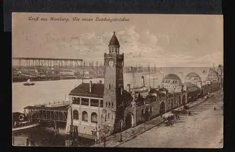 Hamburg. Die neuen Landungsbrücken