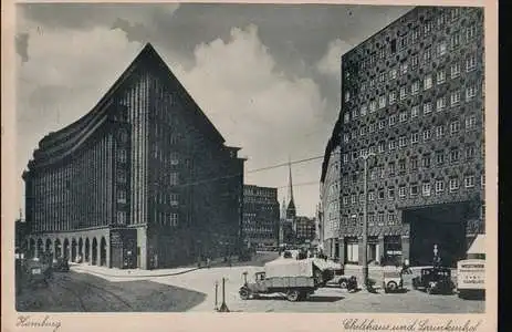 Hamburg. Chilehaus und Spinkenhof