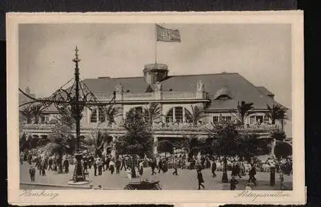 Hamburg. Alsterpavillon