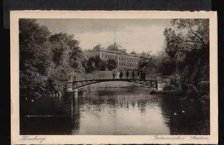 Hamburg. Botanischer Garten