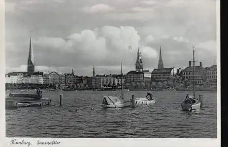 Hamburg. Innenalster