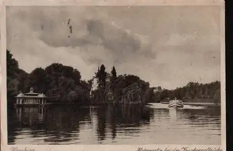 Hamburg. Alsterpartie bei der Krugkoppelbrücke