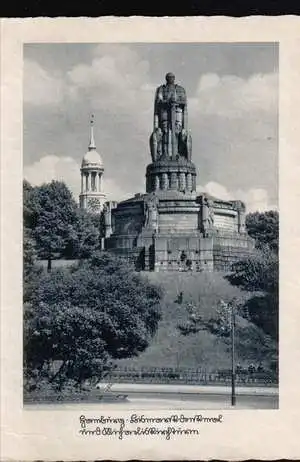 Hamburg. Bismarckdenkmal