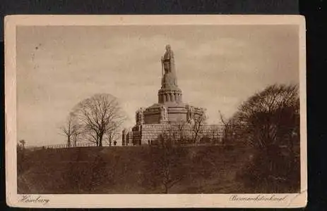 Hamburg. Bismarckdenkmal