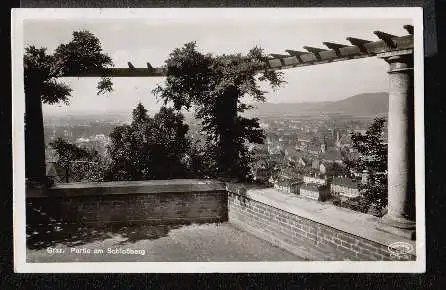 Graz. Partie am Schlossberg.