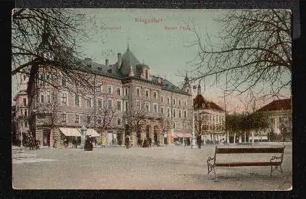 Klagenfurt. Rainerhof. Neuer Platz.