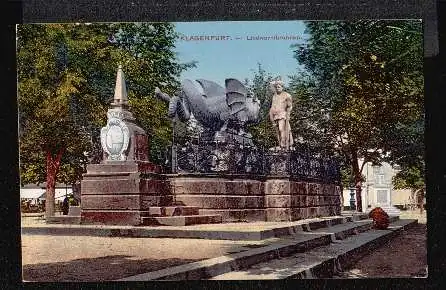 Klagenfurt. Lindwurmbrunnen