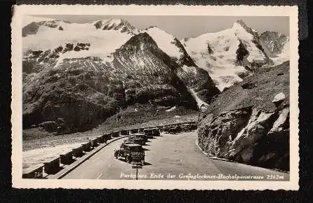 Parkplatz Ende der Grossglockner Hochalpenstrasse