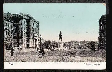 Wien. Schwarzenbergplatz.