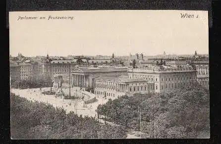 Wien. Parlament am Franzensring