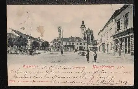 Neunkirchen. N.Ö. Hauptplatz