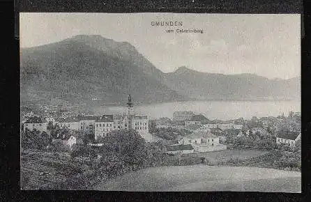 Gmunden vom Calvarienberg