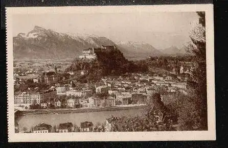 Salzburg vom Kapuzinerberg.