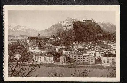 Salzburg vom Kapuzinerberg.