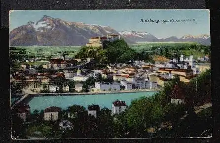 Salzburg vom Kapuzinerberg.