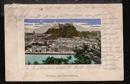 Salzburg vom Kapuzinerberg.