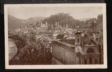 Salzburg von der Humboldterrasse.