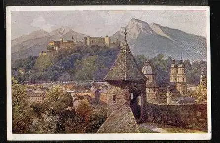 Salzburg vom Kaputzinerberg