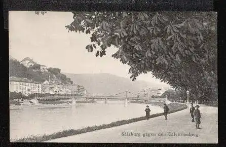 Salzburg gegen den Calvarienberg