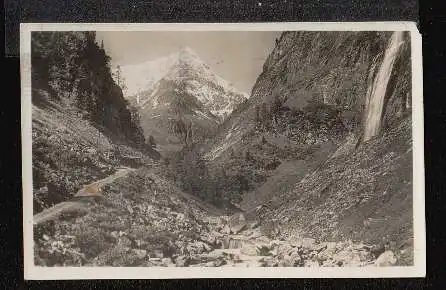 Badgastein Naßfeld, Schleierfall mit Schareck