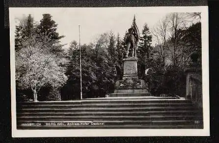 Innsbruck. Berg Isel, Andreas Hofer Denkmal