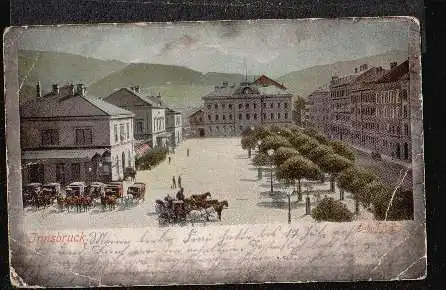 Innsbruck. Bahnhofplatz