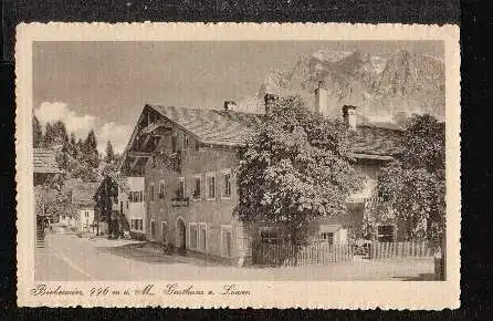 Bieberwier. Gasthaus z. Löwen