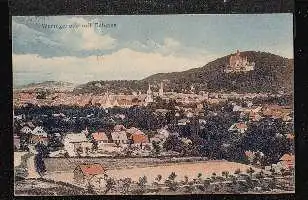 Wernigerode mit Schloss.