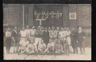 Altenburg. Sport Schule. F.L.K. 1919