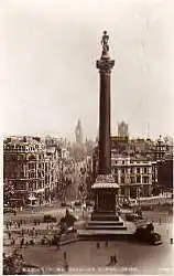 London. Nelsons column