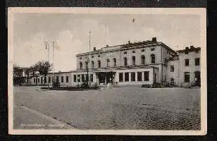 Aschersleben. Bahnhof