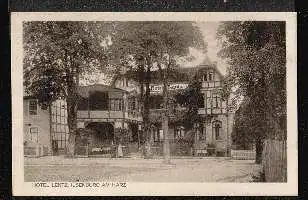 Ilsenburg am Harz. Hotel Lenz