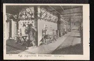 Kgl. Jagdschloss Bebenhausen, Hirschgang.