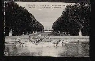 Versailles. The Park. The royal Avenue and Appolos Bain
