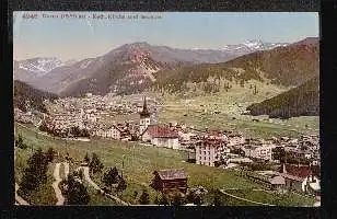 Davos. Kath. Kirche und Seehorn