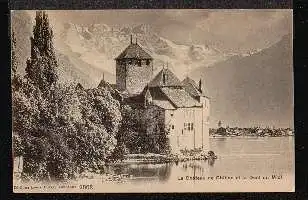 Le Chateau de Chillon et la Dent du Midi