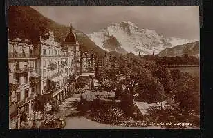 Interlaken. Hotel Victoria mit jungfrau.