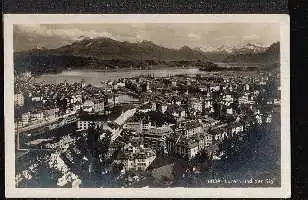 Luzern und der Rigi