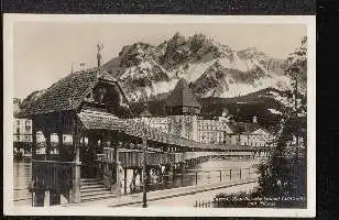 Luzern. Kapellbrücke.