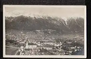 Innsbruck. Gesamtansicht gegen Norden