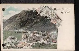 Andermatt gegen das Urnerloch