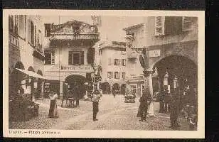 Lugano. Piazza commercia.