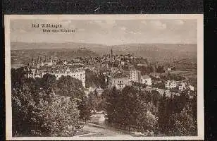 Bad Wildungen. Blick vom Waldhaus.