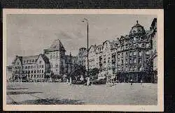 Metz. Bahnhofplatz mit Hauptpost