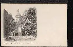 Boulogne sur Mer. La Porte de Calais et la Cathedrale.