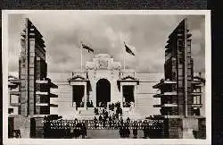 Antwerpen 1930. Ingang van het Britisch Paviljoen