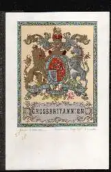 Wappen. Grossbritannien.